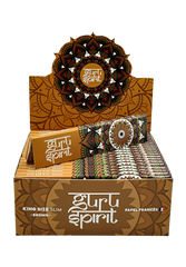 Caixa de Seda Guru Spirit King Size Brown Slim