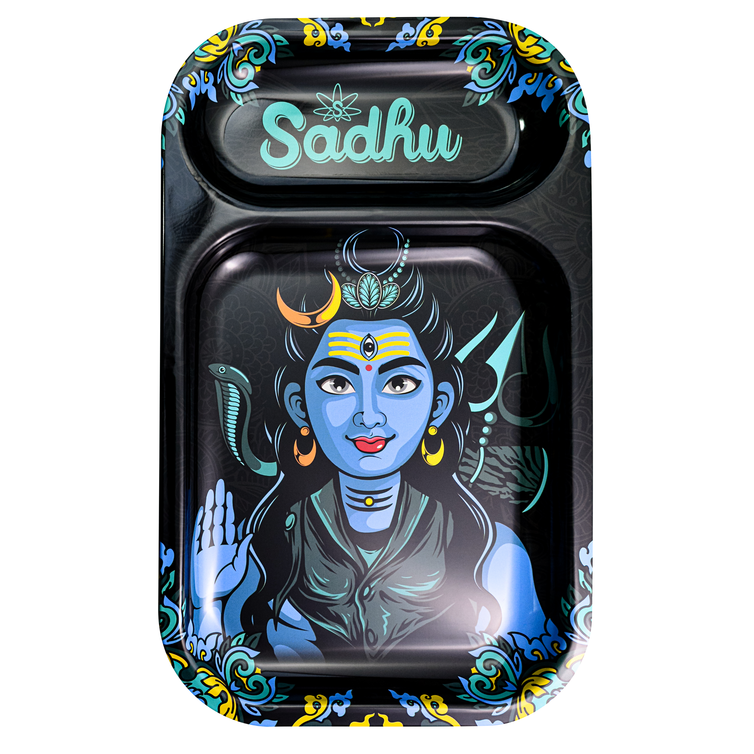 Bandeja Sadhu 2 Partes Coleção Holi Festival - Shiva