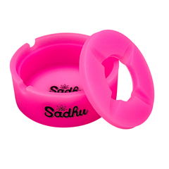 Cinzeiro de Silicone Sadhu Grande Neon C/ Tampa