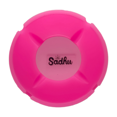 Cinzeiro de Silicone Sadhu Grande Neon C/ Tampa