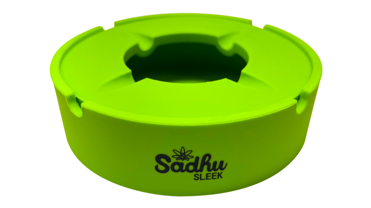 Cinzeiro de Silicone Sadhu Com Tampa