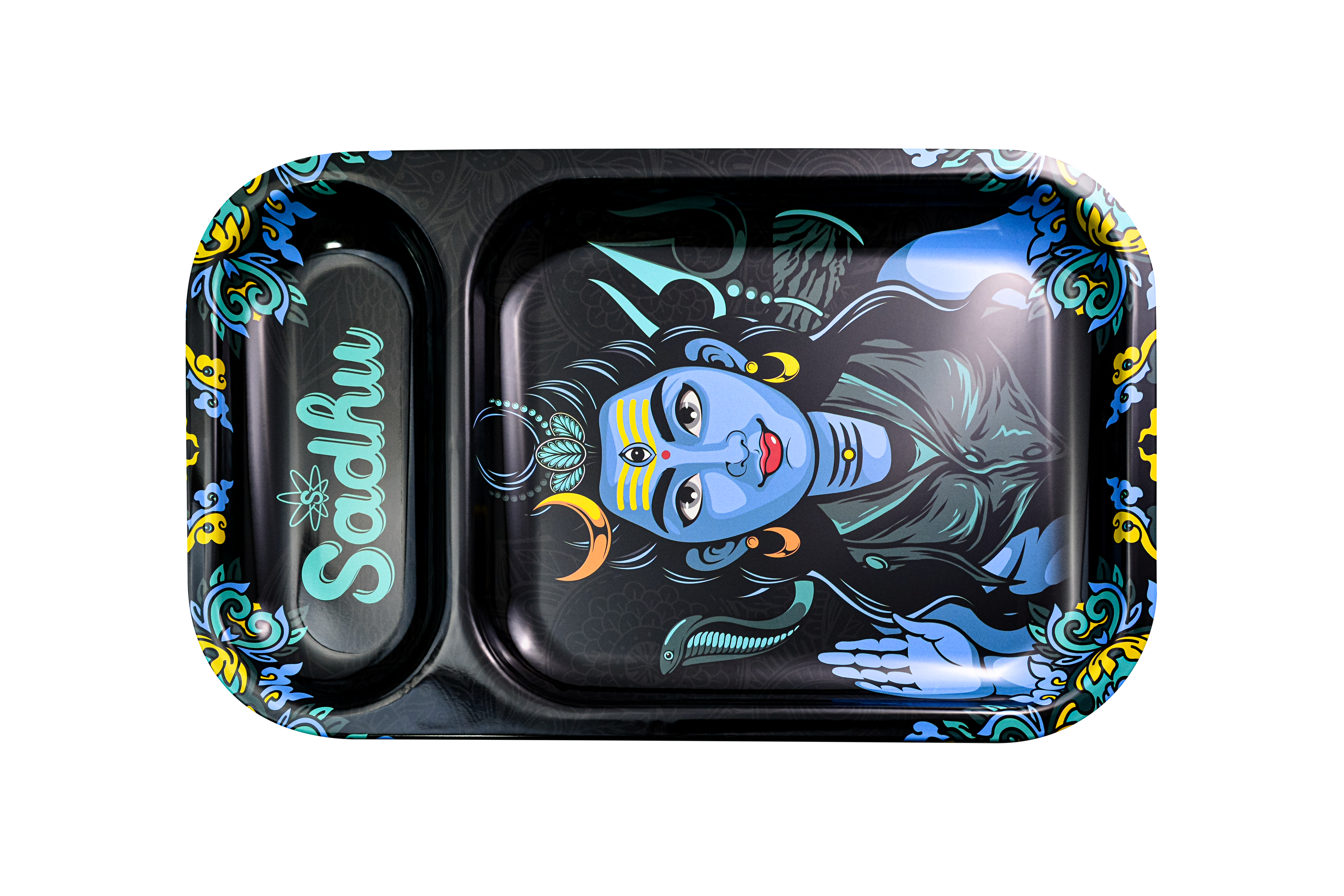 Bandeja Sadhu 2 Partes Coleção Holi Festival - Shiva