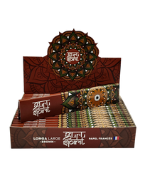 Caixa de Seda Guru Spirit Longa Brown Large