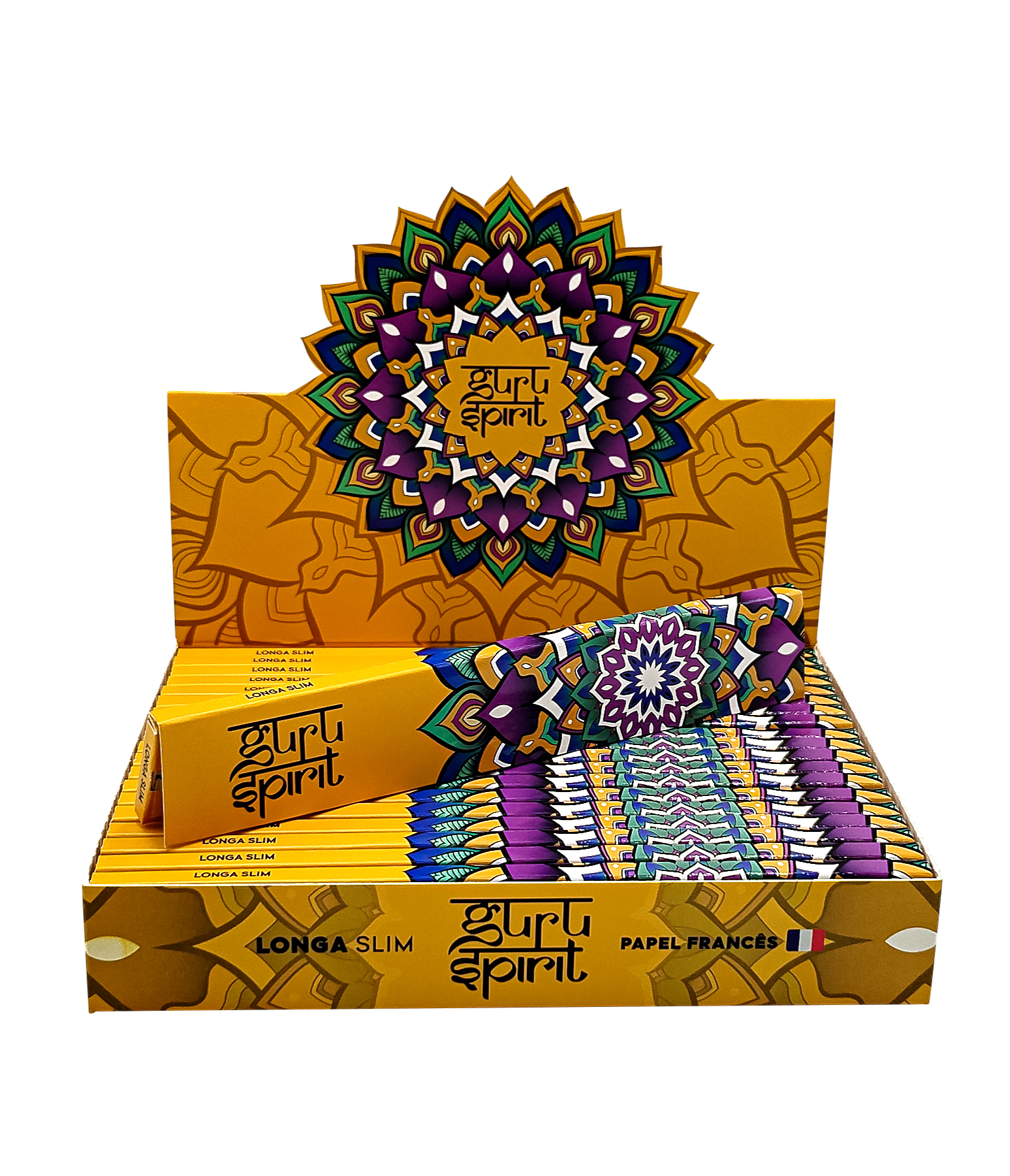 Caixa de Seda Guru Spirit Longa Slim