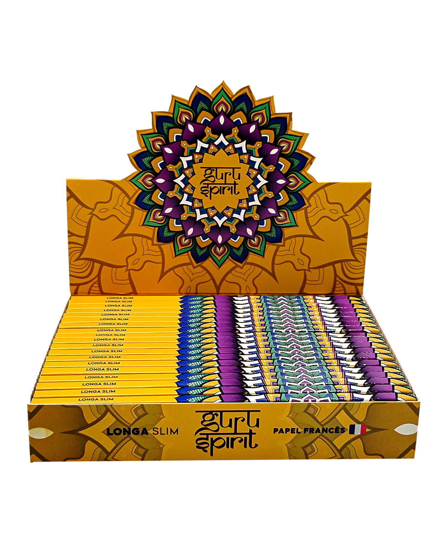 Caixa de Seda Guru Spirit Longa Slim