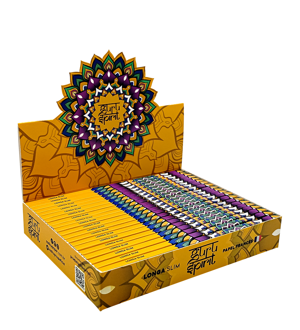 Caixa de Seda Guru Spirit Longa Slim