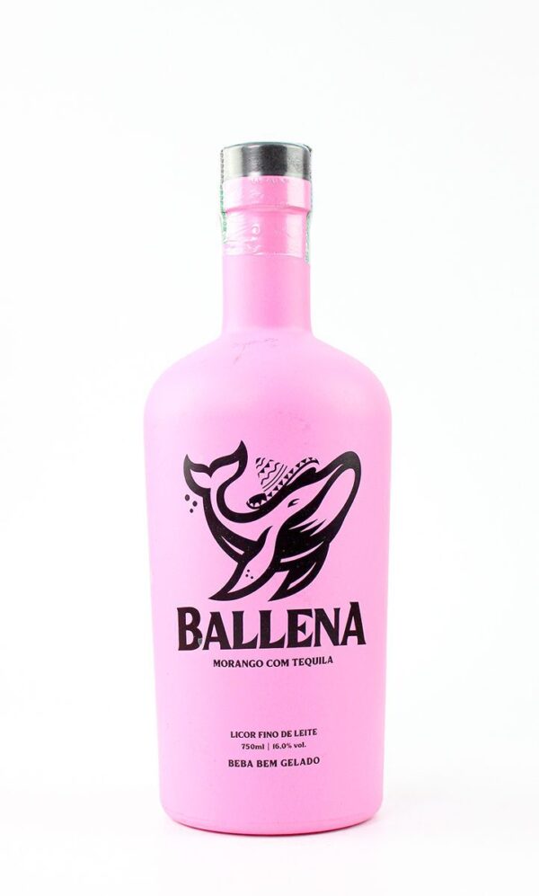 Licor Fino Ballena Morango com Tequila – 750 ml