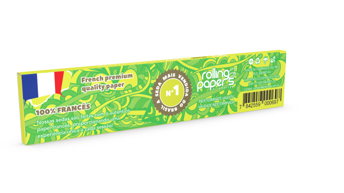 Caixa de Seda Zomo Alfalfa Slim