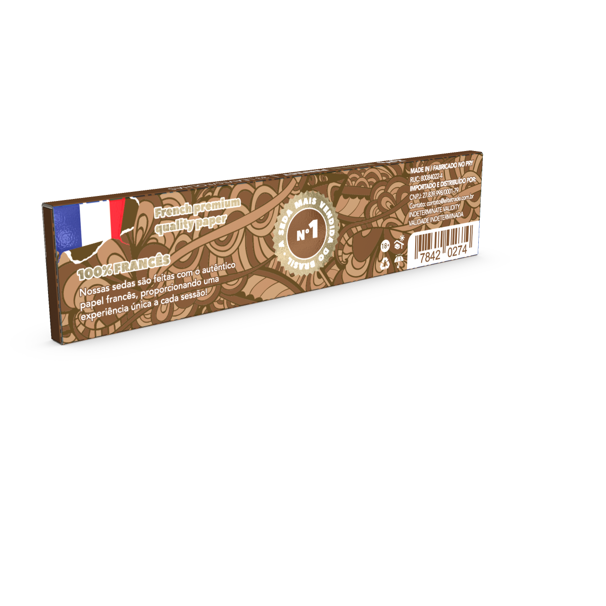 Caixa de Seda Zomo Natural Perfect